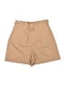 Uniqlo Solid Tan Khaki Shorts Size XS - photo 1
