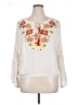 Max Edition 100% Viscose Ivory 3/4 Sleeve Blouse Size XL - photo 1