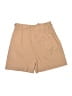Uniqlo Solid Tan Khaki Shorts Size XS - photo 2