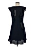 BCBGMAXAZRIA 100% Polyester Solid Blue Cocktail Dress Size 6 - photo 2