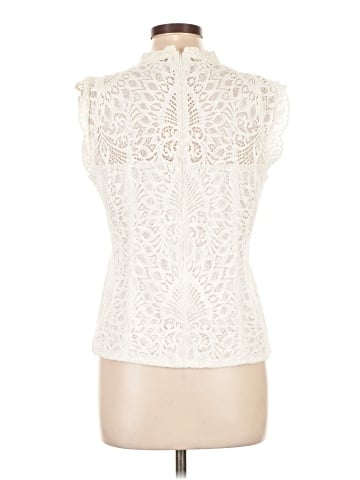 White House Black Market Sleeveless T-Shirt (view 2)