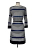 Laundry by Design Stripes Blue Casual Dress Size L - photo 2