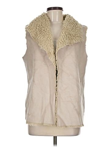 Ann Taylor LOFT Faux Fur Vest (view 1)