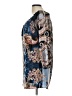 Mechant Blue 3/4 Sleeve Blouse Size L - photo 5