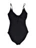 Wilfred Solid Black One Piece Swimsuit Size XS - photo 1