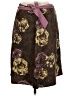 St. John's Bay Floral Brown Casual Skirt Size 8 - photo 2