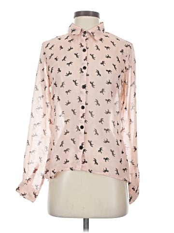 Charlotte Russe Long Sleeve Blouse (view 1)