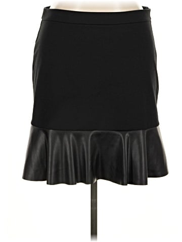 MICHAEL Michael Kors Faux Leather Skirt (view 1)