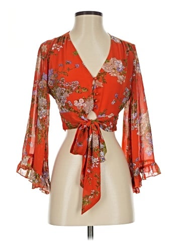 Smak Parlour 3/4 Sleeve Blouse (view 1)