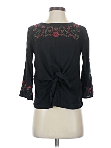 Zara Basic 3/4 Sleeve Blouse (view 1)