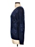 Daniel Rainn Floral Blue Pullover Sweater Size L - photo 5
