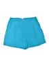 Nike 100% Nylon Solid Teal Shorts Size L - photo 1
