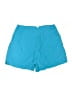 Nike 100% Nylon Solid Teal Shorts Size L - photo 2