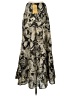 Rosebud Animal Print Silver Casual Skirt Size S - photo 2