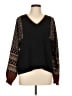 THML Paisley Black Pullover Sweater Size L - photo 1