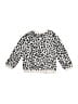 Posh Peanut Animal Print Black Ivory Pullover Sweater Size 4T - photo 2