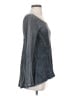 T Party Gray Long Sleeve Top Size S - photo 4