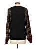 THML Paisley Black Pullover Sweater Size L - photo 2