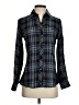Tinley Plaid Black Long Sleeve Blouse Size XS - photo 1