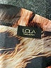 Lola Animal Print Brown Long Sleeve Blouse Size L (estimated) - photo 7