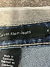 CALVIN KLEIN JEANS Chevron-herringbone Blue Jeans Size 6 - photo 4