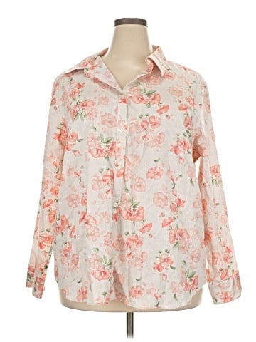 Chaps Long Sleeve Blouse (view 1)