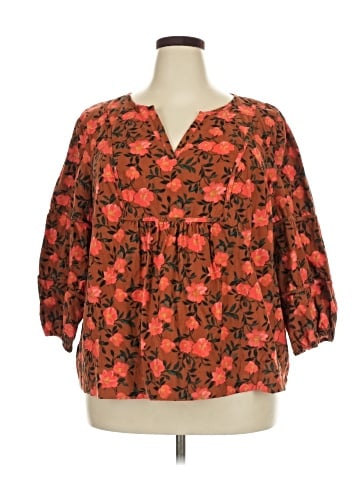 Sonoma Goods for Life 3/4 Sleeve T-Shirt (view 1)