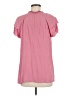 Old Navy 100% Rayon Pink Short Sleeve Blouse Size M - photo 2