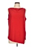 DKNY Red Sleeveless T-Shirt Size L - photo 1