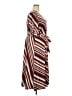 ELOQUII Elements Stripes Brown Casual Dress Size 20 - photo 4