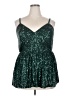 Torrid Green Sleeveless Top Size 2X Plus (2) - photo 1