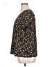 ModCloth 100% Polyester Black Short Sleeve Blouse Size XL - photo 5
