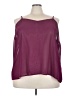 Maggie Barnes 100% Polyester Burgundy Tank Top Size 22 (5) - photo 1
