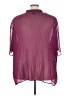 Maggie Barnes 100% Polyester Burgundy 3/4 Sleeve Blouse Size 22 (5) - photo 2