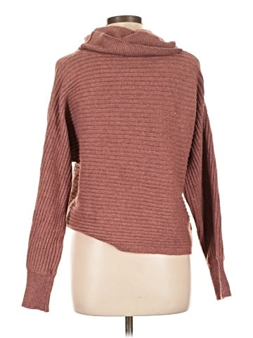 Pink Rose Turtleneck Sweater (view 2)