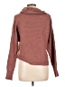 Pink Rose Brown Turtleneck Sweater Size L - photo 2