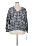 Treasure & Bond Black 3/4 Sleeve Blouse Size 2X - photo 1