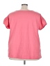 Only Necessities Pink Short Sleeve Top Size 3X - photo 2