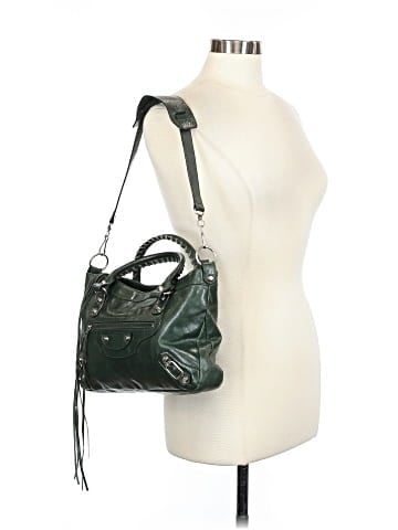Vera Pelle Leather Satchel (view 2)