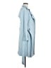 M Magaschoni Blue Trenchcoat Size M - photo 4