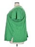Roaman's 100% Cotton Green Short Sleeve Top Size 30 (3X) - photo 5