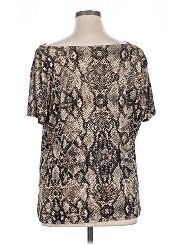 Jaclyn Smith Short Sleeve Blouse (view 2)