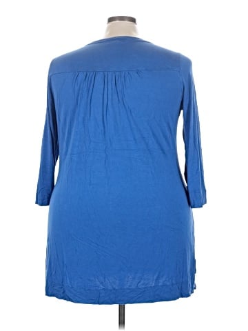 Soft Surroundings 3/4 Sleeve Top (view 2)