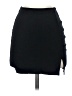 Shinestar Solid Black Casual Skirt Size S (estimated) - photo 1