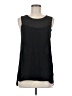 Vince. 100% Silk Black Sleeveless Top Size M - photo 1