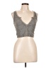 Forever 21 Gray Sleeveless Top Size L - photo 1