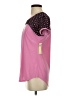 Perseption Concept Pink Short Sleeve Top Size S - photo 5
