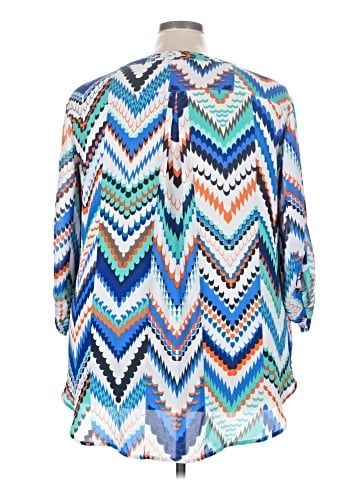 Cato 3/4 Sleeve Blouse (view 2)