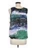 C. Luce 100% Polyester Blue Sleeveless Blouse Size M - photo 2