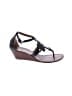 Tory Burch 100% Leather Blue Wedges Size 7 - photo 1